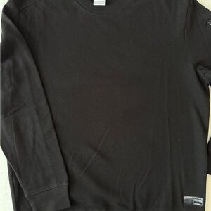 Zara Black Crew Neck Pullover